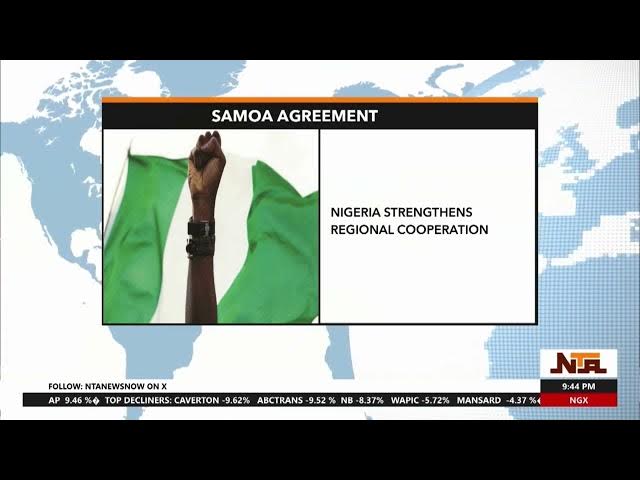 Video thumbnail for Nigeria Strengthens Regional Cooperation | 4th July 2024 | NTA