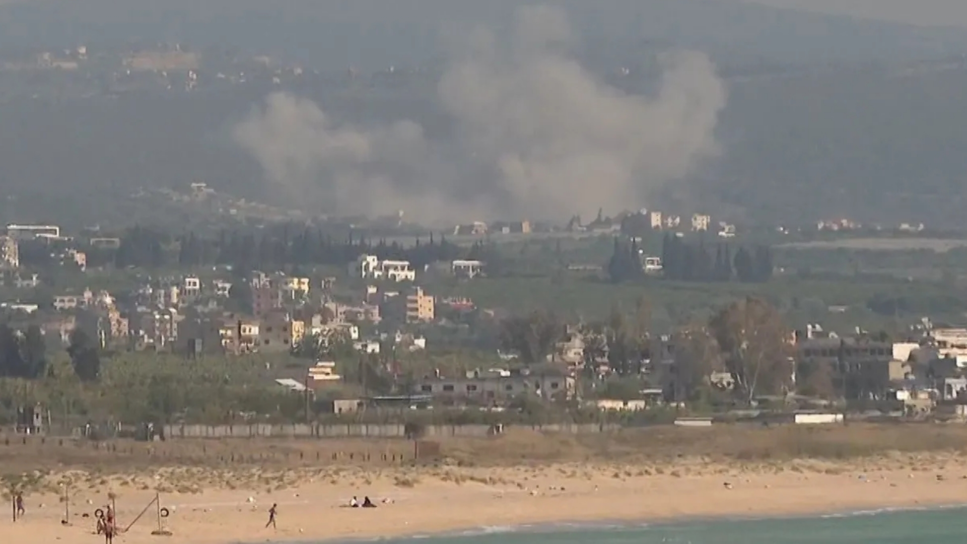 Video thumbnail for Israel orders evacuations in south Lebanon as strikes escalate ahead of US talks