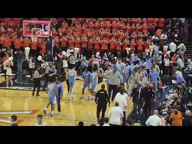 Video thumbnail for The final seconds of UNC's victory at Virginia #UNC