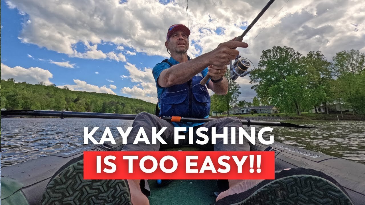 Video thumbnail for Kayak Fishing is Easy, Right?!  |  Paddle Tales Adventure in Tennessee