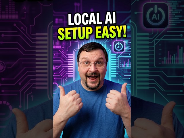 Video thumbnail for The Ultimate Guide to Local AI Setup #shorts #tutorial
