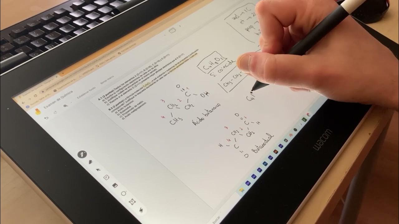 'Video thumbnail for 📚 ¿Cómo escribir fórmula MOLECULAR y SEMIDESARROLLADA? ⚗️ (Formulación Química Orgánica) @wacom #03'