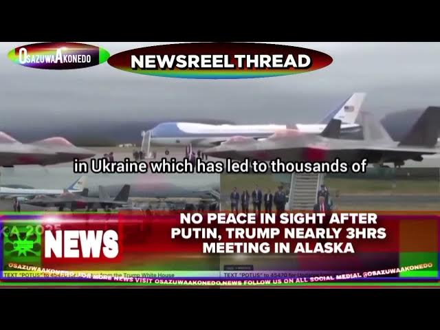 Video thumbnail for NewsReelThread @1pm 24-8