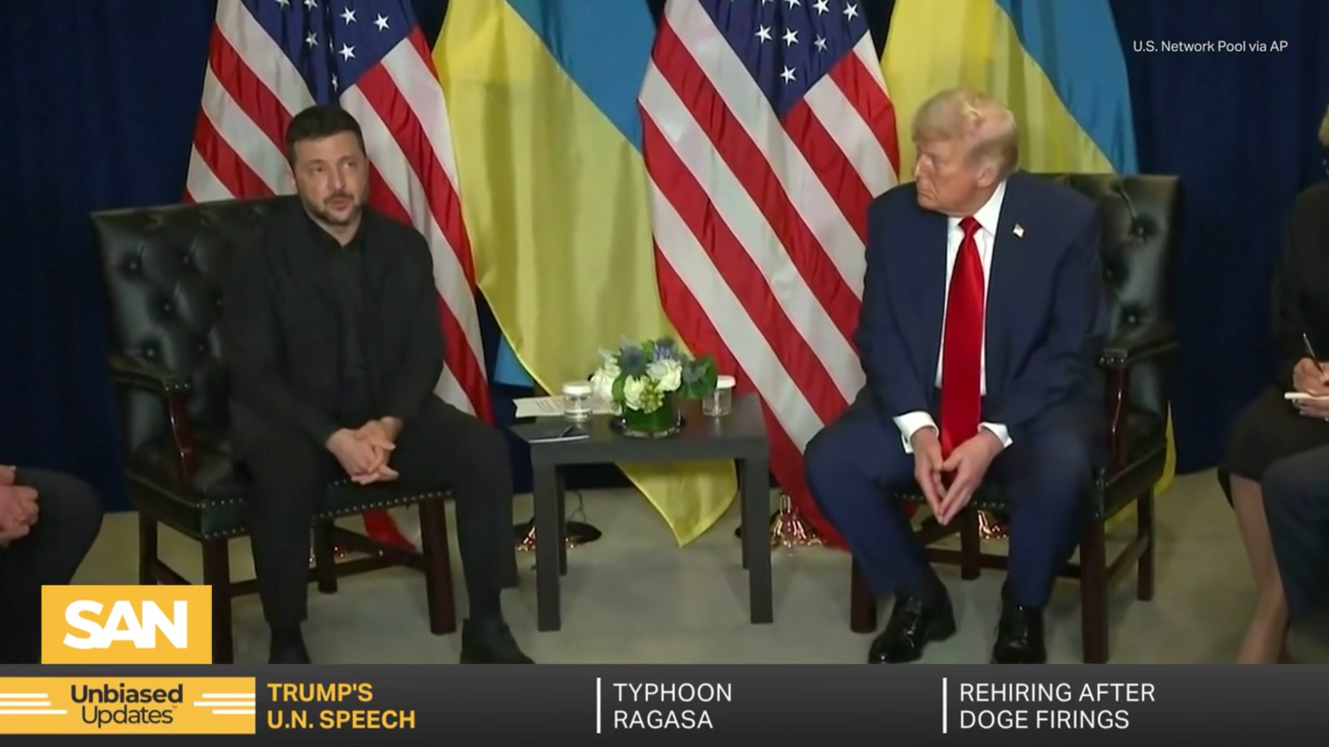 'Video thumbnail for Russia responds after Trump says Ukraine can retake all land'