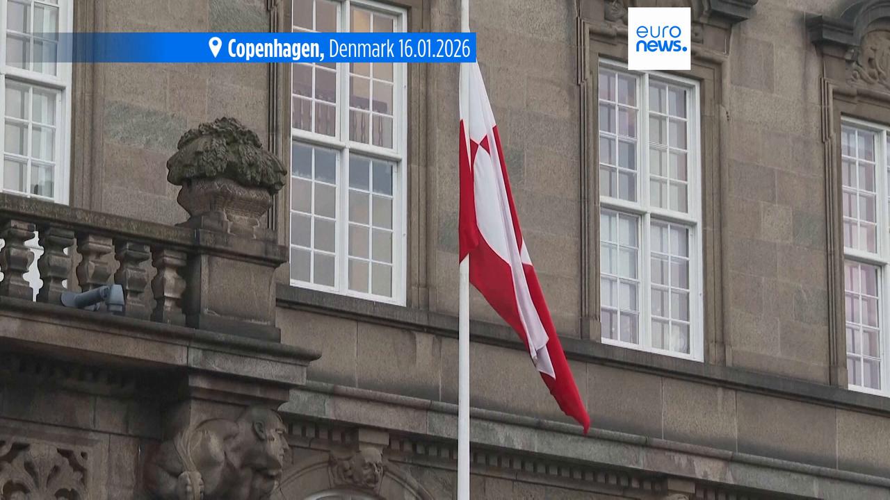 Video thumbnail for Trump says he may punish countries opposed to US control of Greenland with tariffs