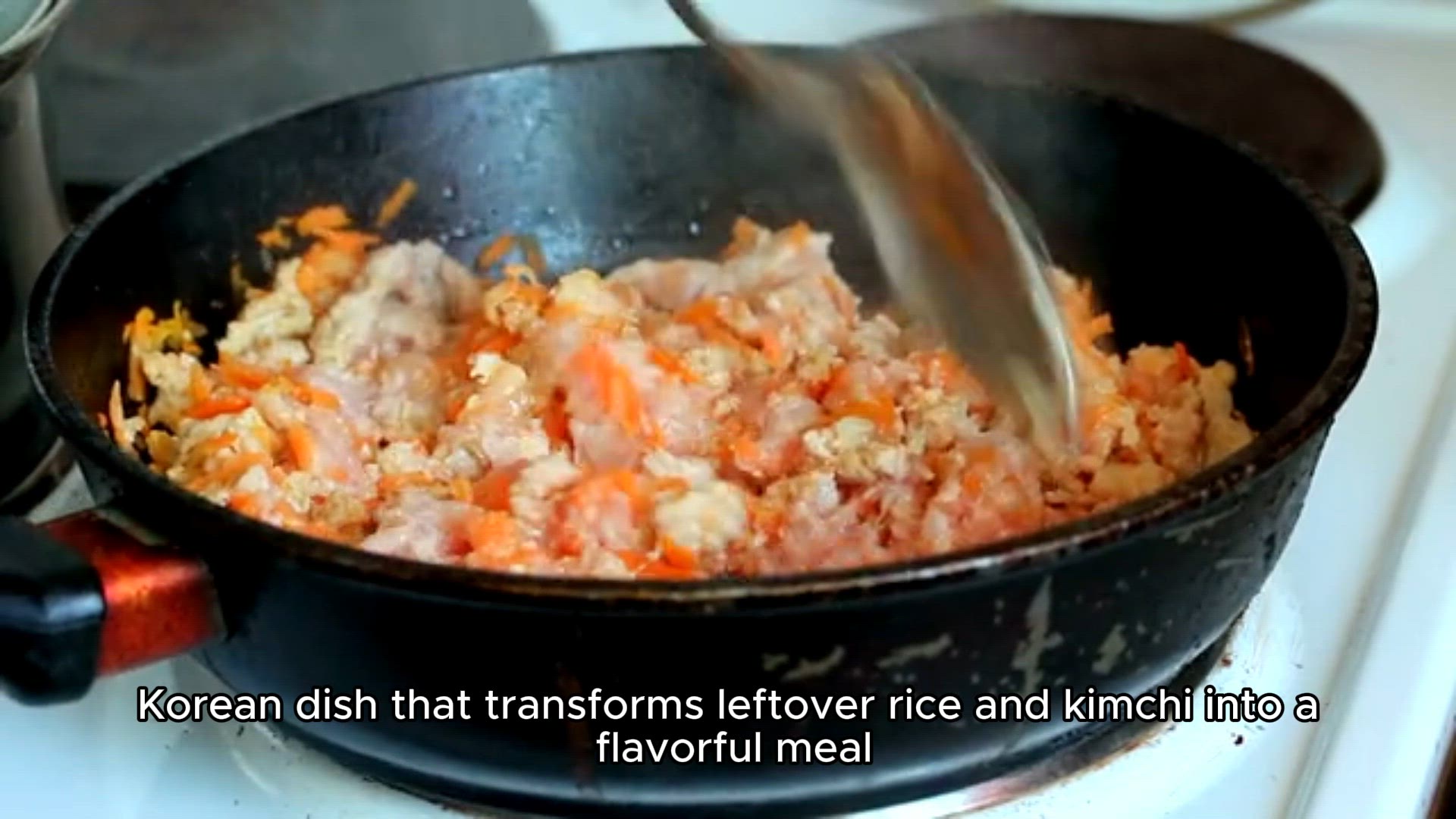 Video thumbnail for Kimchi Fried Rice