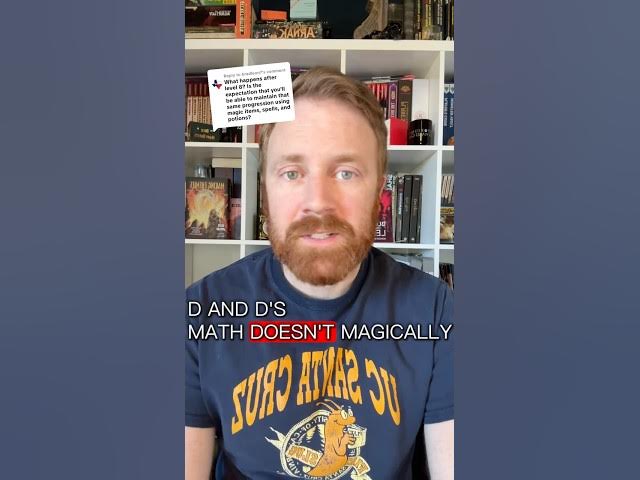 Video thumbnail for The fundamental math of DnD 5e stays on track all the way through level 20