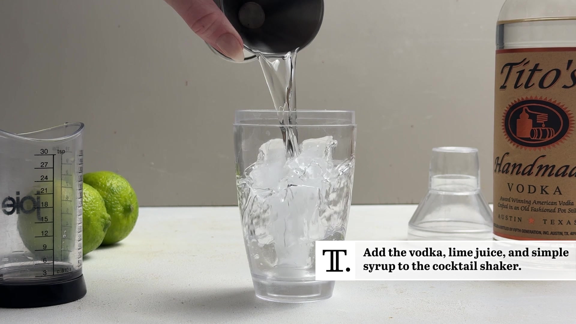 'Video thumbnail for Our Vodka Gimlet Recipe Packs A Punch With These 3 Ingredients'