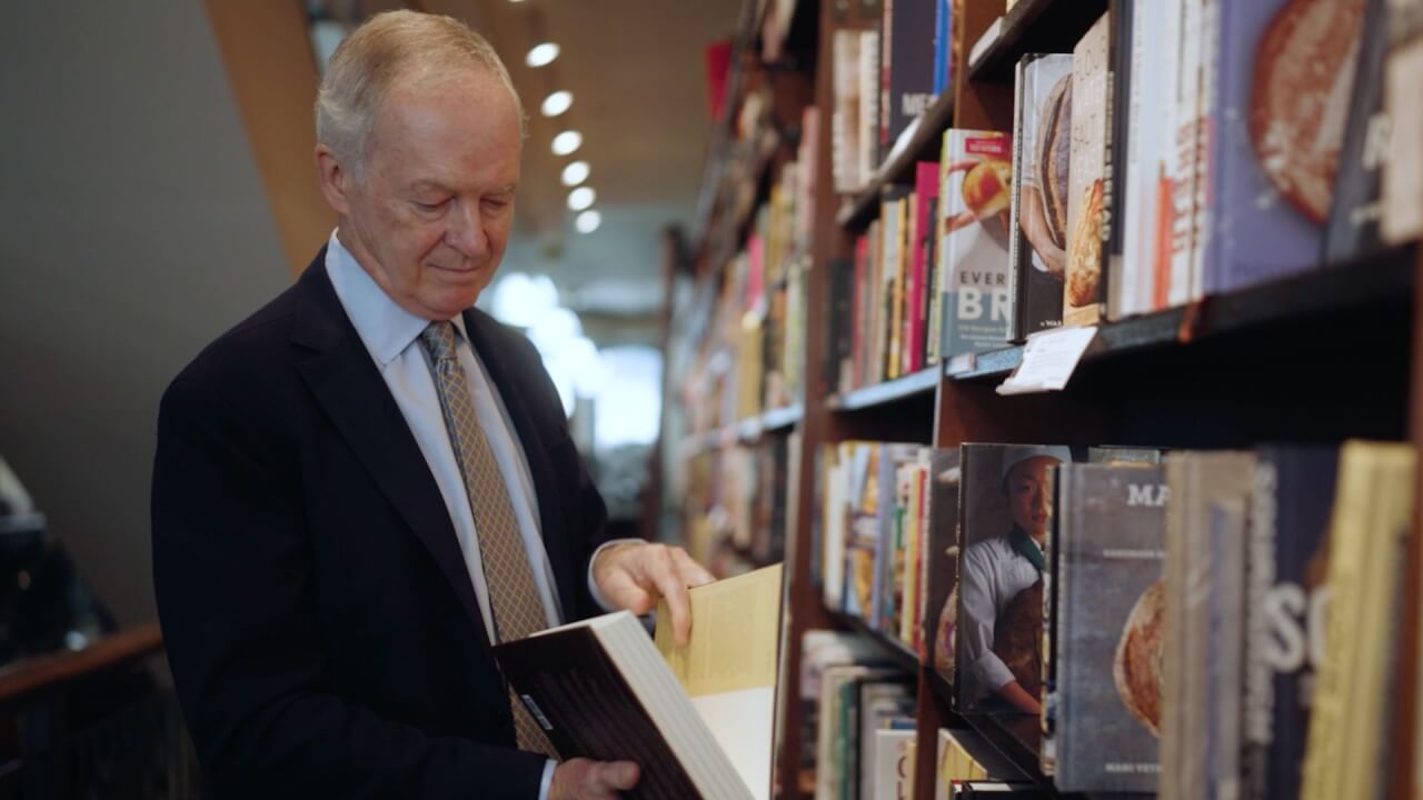 Video thumbnail for Barnes & Noble CEO: Americans buy an "enormous" amount of books