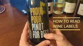 Video thumbnail for How to Read Wine labels