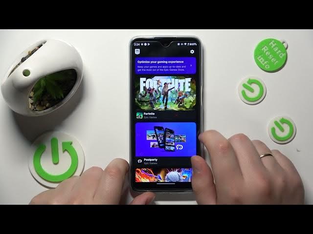 Video thumbnail for How to Install the FORTNITE Game on MOTOROLA Moto G32 - Epic Games Store