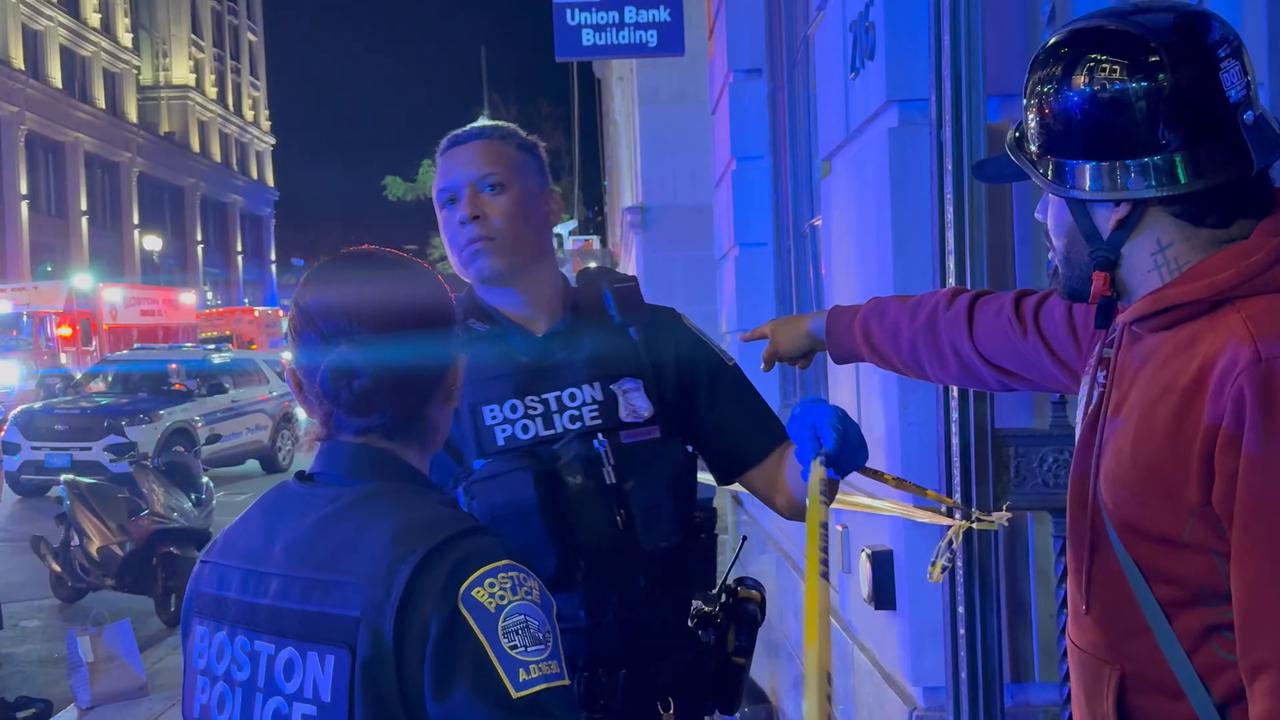Video thumbnail for US: An Individual Shot In Downtown , Boston 7.
