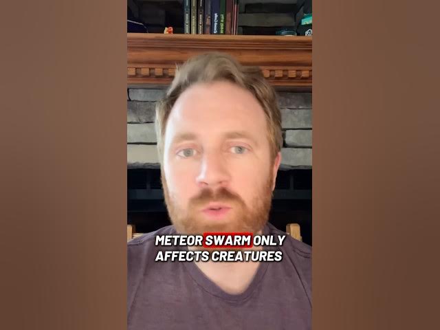 Video thumbnail for Rules as written, most of DnD’s offensive spells only affect creatures