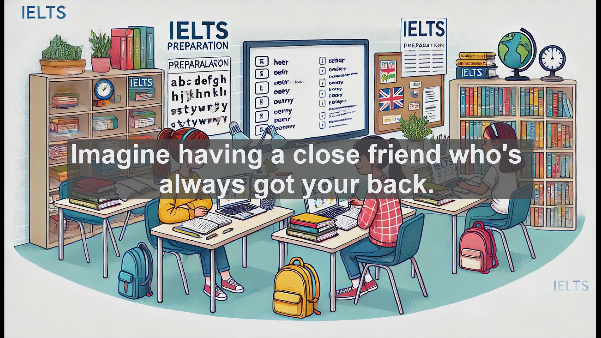 'Video thumbnail for 5000 Must Know IELTS 8.0 Vocabulary - Understanding the Word 'Buddy': Boost Your IELTS Vocabulary'