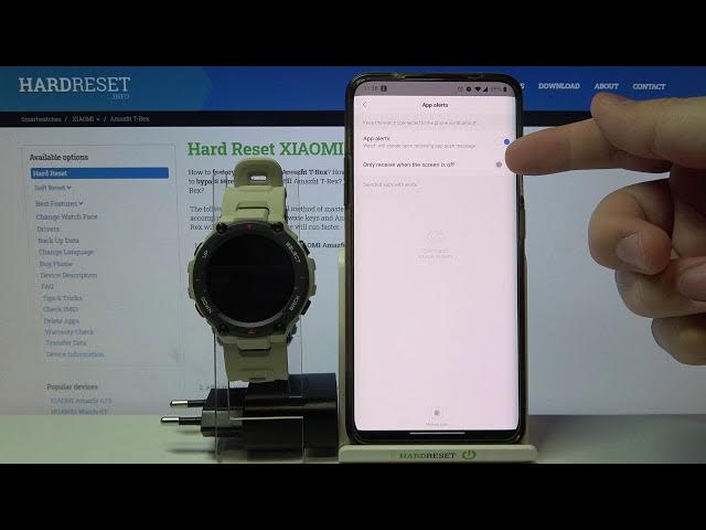 Video thumbnail for How to Enable Notification in XIAOMI Amazfit T-Rex – Personalize Notification Settings