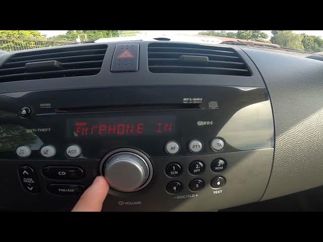 Video thumbnail for How to Use PTY Function in Car Radio in Suzuki Swift IV ( 2004 - 2010 ) - Enable Disable PTY