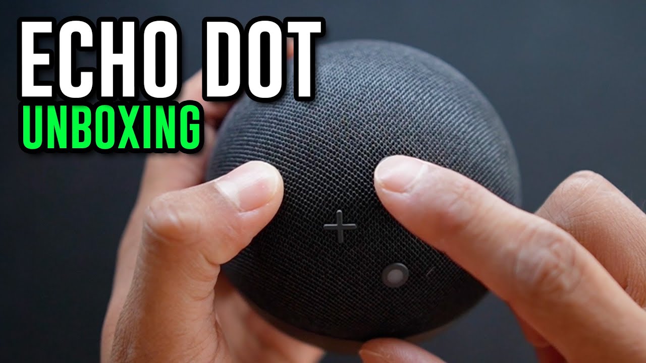Video thumbnail for Amazon Echo Dot Unboxing