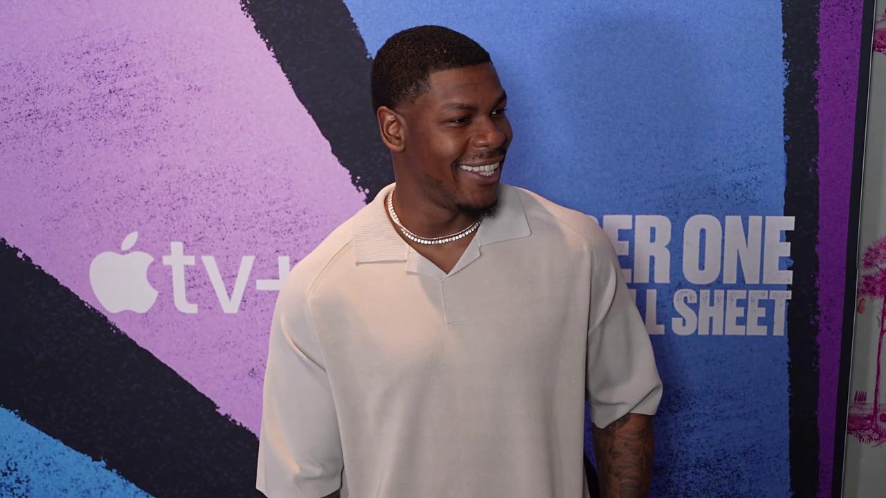 Video thumbnail for UNCAPTIONED: John Boyega and his wife Tae Heckard welcome first baby together.
