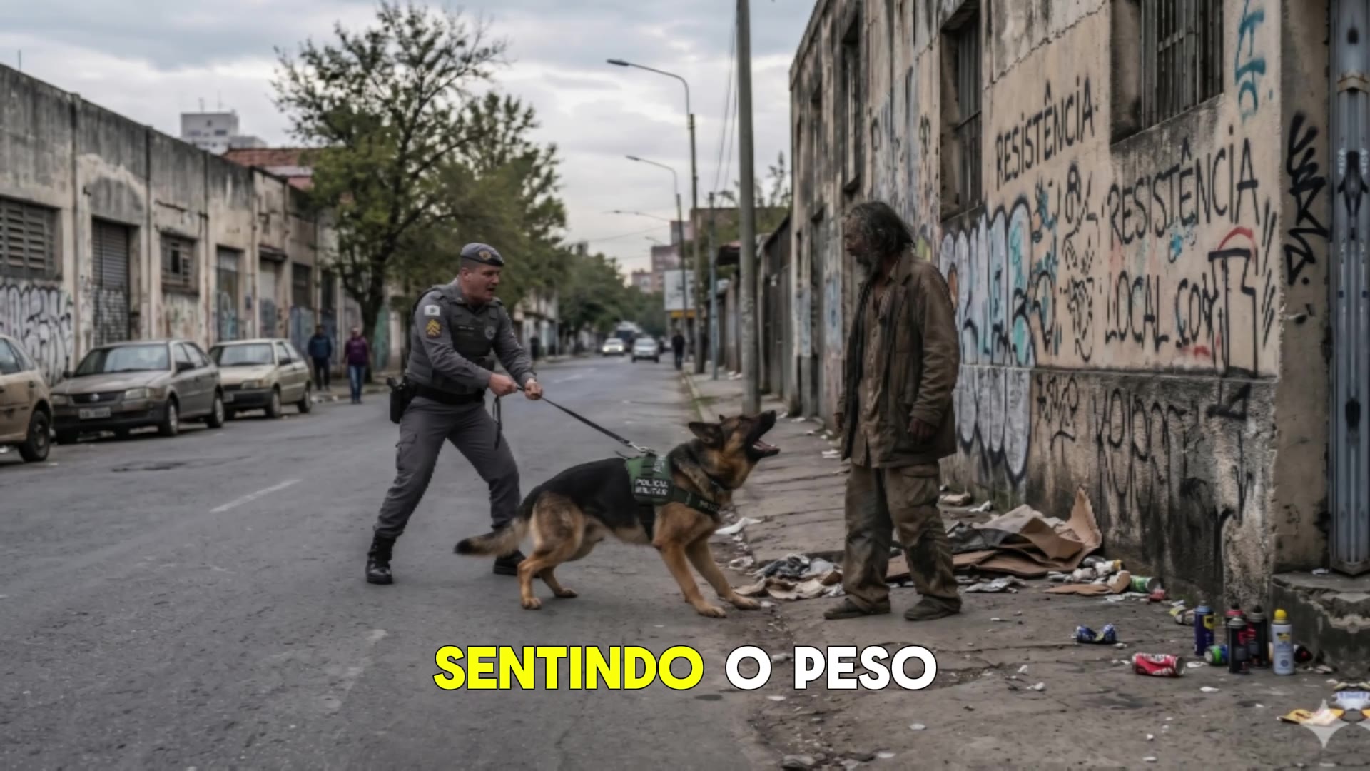 Video thumbnail for PM TENTOU HUMILHAR O MORADOR DE RUA E MANDOU ELE ABRIR A MOCHILA, MAS O CÃO POLICIAL FEZ O IMPENSÁVEL! 😭🐕