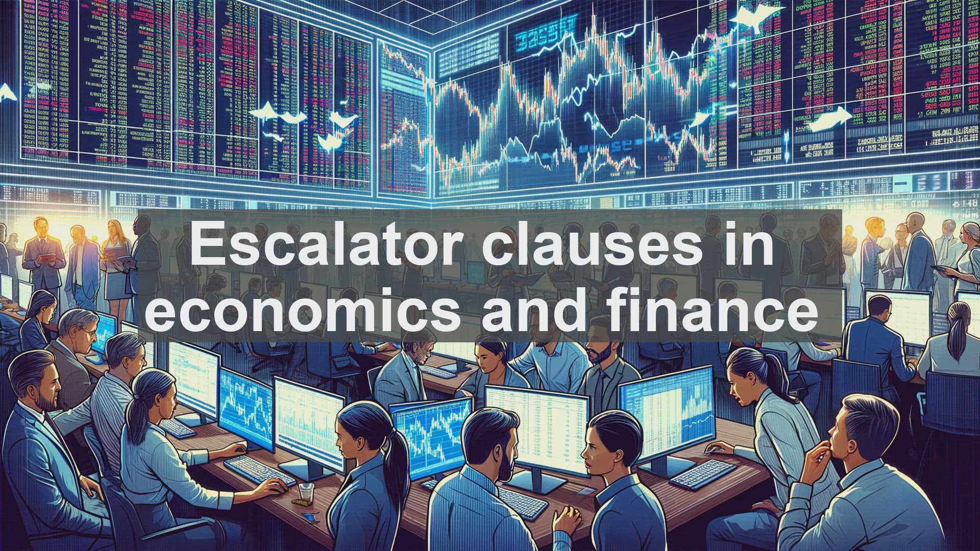 'Video thumbnail for Escalator clauses in economics and finance'