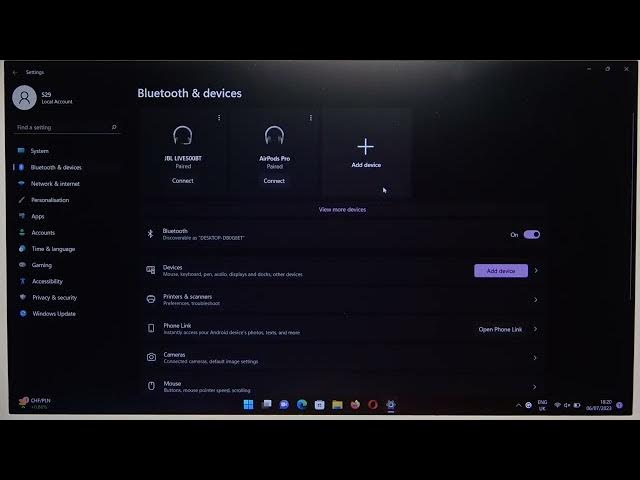 Video thumbnail for How to Pair JBL Live 460NC with Windows PC