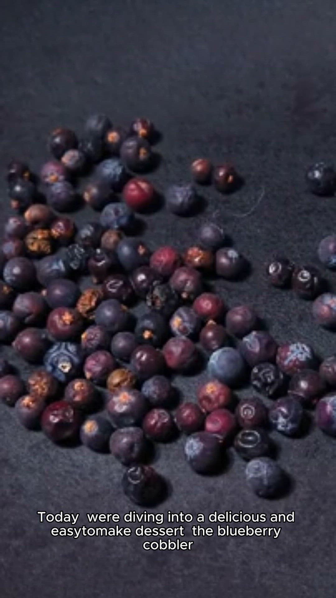 Video thumbnail for blueberry cobbler recipe