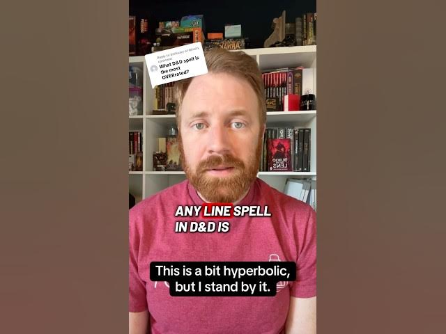 Video thumbnail for Line spells in dnd are bad as a whole