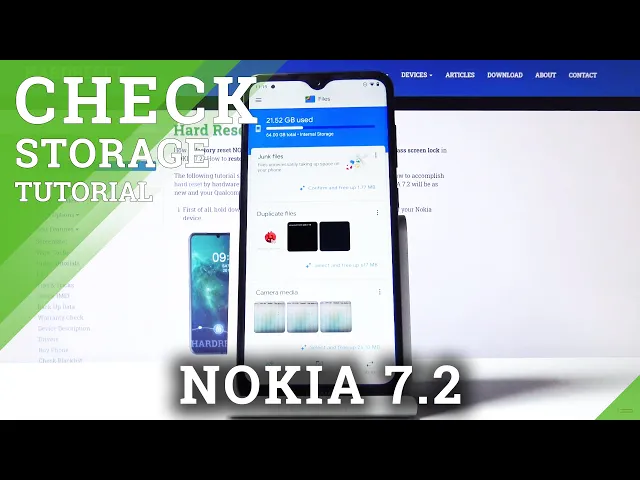 Video thumbnail for How to Check Storage in NOKIA 7.2 – Locate Free Space