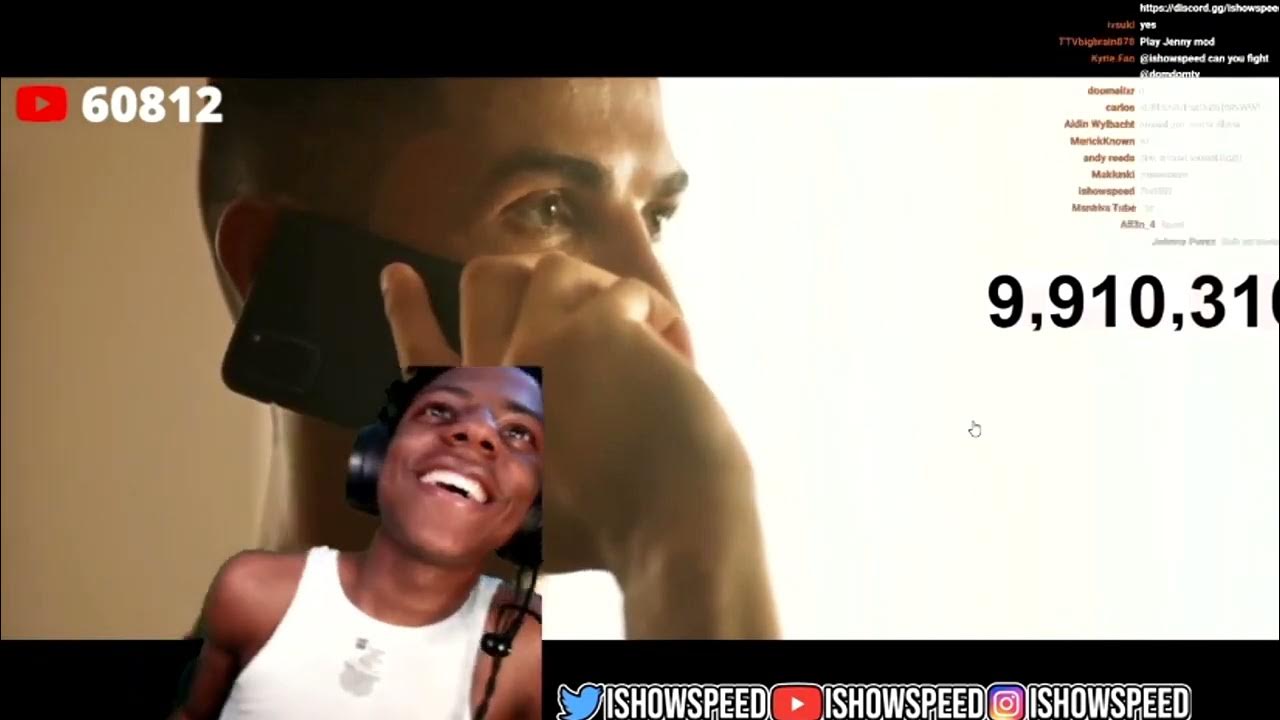 Video thumbnail for IShowSpeed Reacts To Free Fire 2022 #trixer #ronaldo #shorts #youtubeshorts #cr7 #ishowspeed