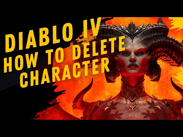 Video thumbnail for How To Delete Character In Diablo IV