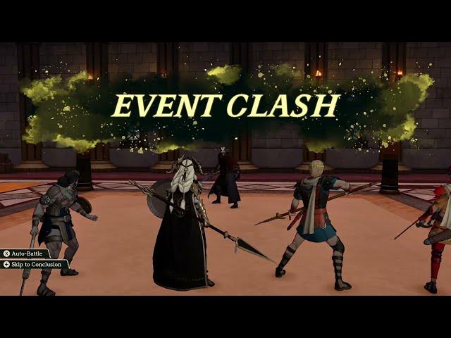 Video thumbnail for Fire Emblem: Fortune's Weave - 1 Theodora Path Ch 6: Bahr Vahn Clash Fight "Your Arm Belongs To Me"