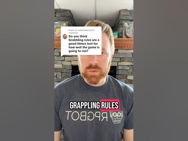 Video thumbnail for Grappling rules can say a lot of things about an RPG