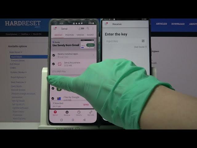Video thumbnail for OnePlus Nord 2 5G Transfes All Persona Data to Other Android Phone | Send Anywhere App