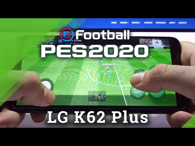 Video thumbnail for LG K62 Plus - eFootball PES Mobile 2021