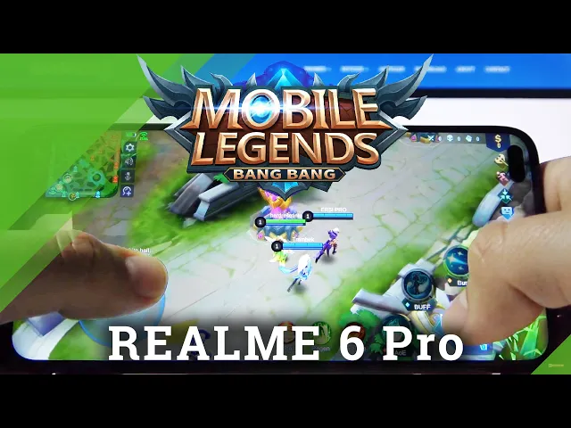 Video thumbnail for Mobile Legends on REALME 6 Pro – FPS Checkup