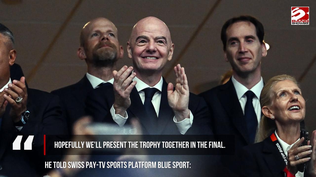 Video thumbnail for White House confirms whether Donald Trump will attend World Cup final after missing first 102 games