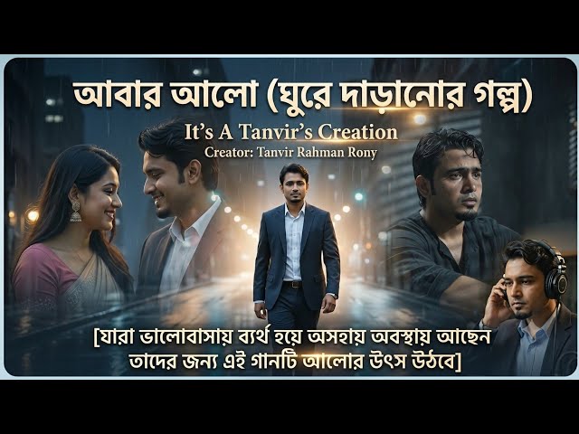 Video thumbnail for আবার আলো [ Abar ALO]  ঘুরে দাঁড়ানোর গল্প | বাংলা অফিসিয়াল মিউজিক ভিডিও  Tanvir Rahman Rony