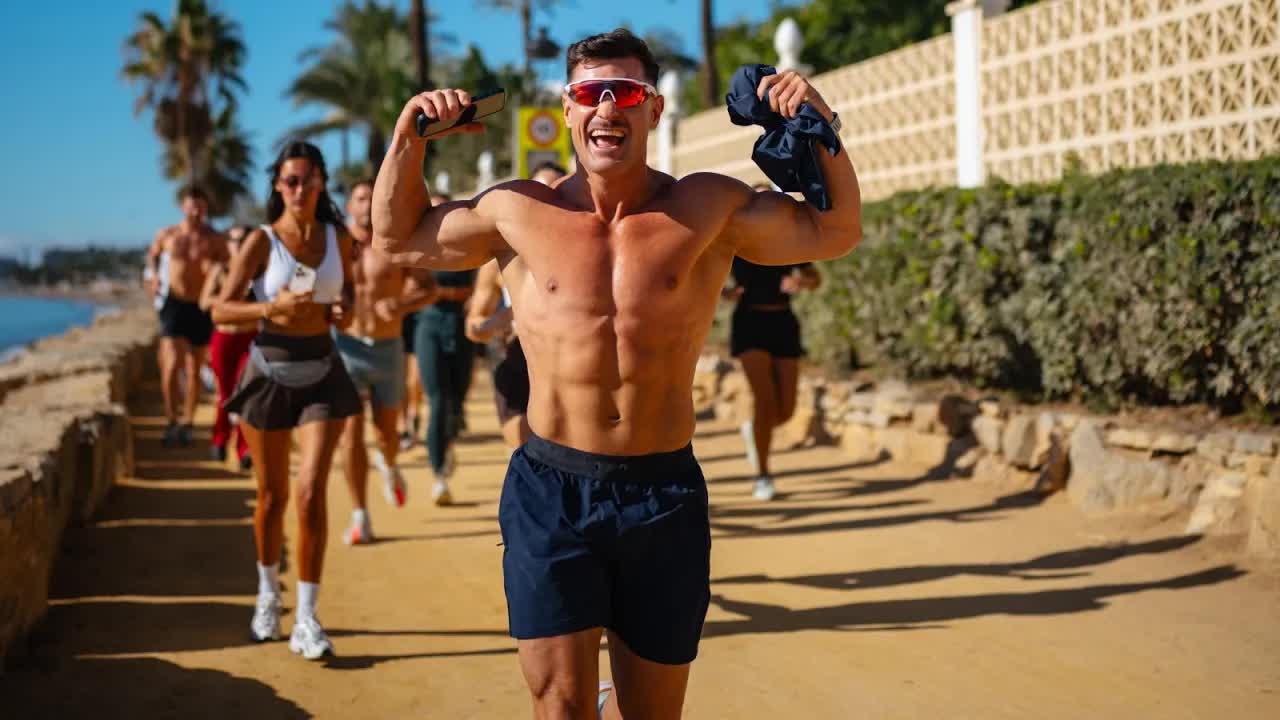 Video thumbnail for rob lipsett: building the biggest run club in europe! a day in marbella, spain fitness and healthy lifestyle