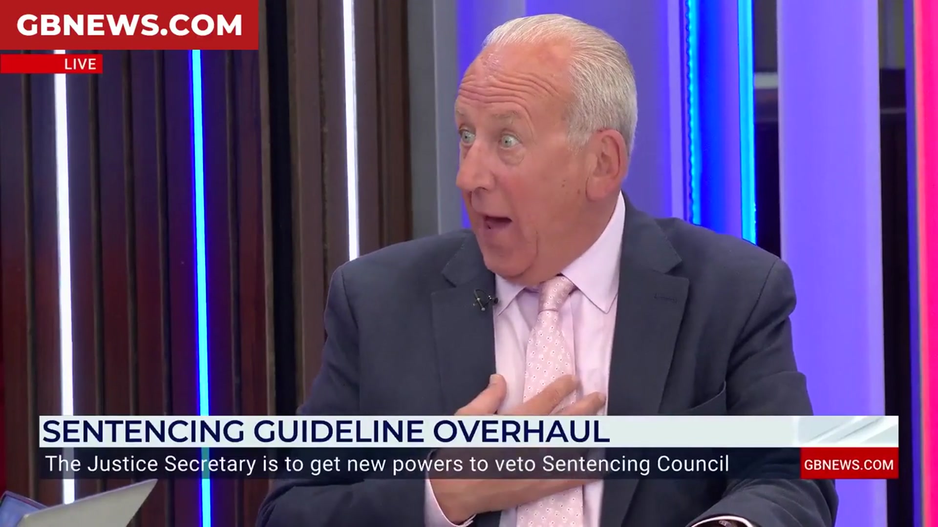 'Video thumbnail for WATCH: Peter Bleksley tears into 'discriminatory' Sentencing Council - 'Only has itself to blame!''