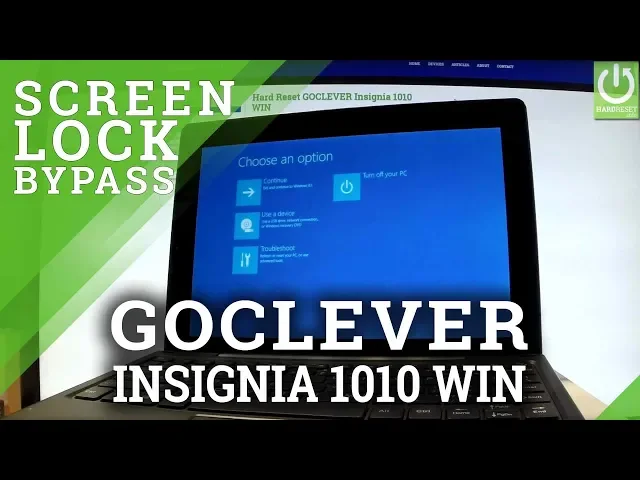 Video thumbnail for Hard Reset GOCLEVER Insignia 1010 WIN - Remove Password in Windows