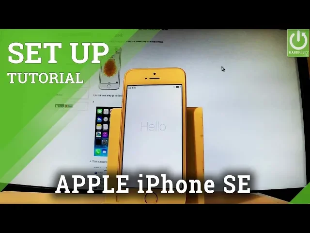 Video thumbnail for Set Up APPLE iPhone SE - iPhone Activation / Beginner's Guide