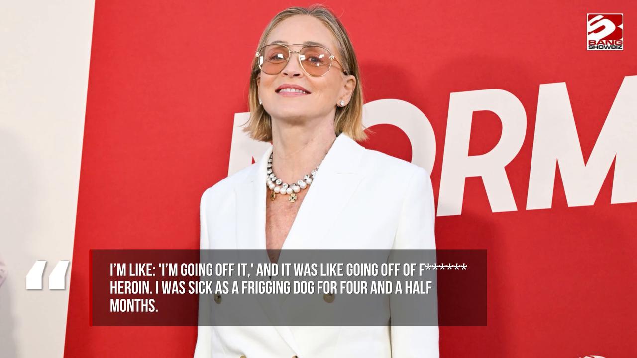 Video thumbnail for Sharon Stone was as sick as a dog after she gave up cannabis and stopped taking stroke medication