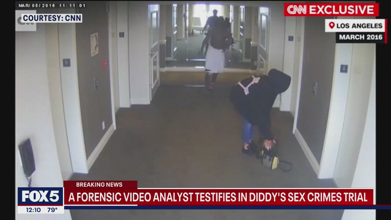 Video thumbnail for Video expert says Cassie surveillance video was not altered