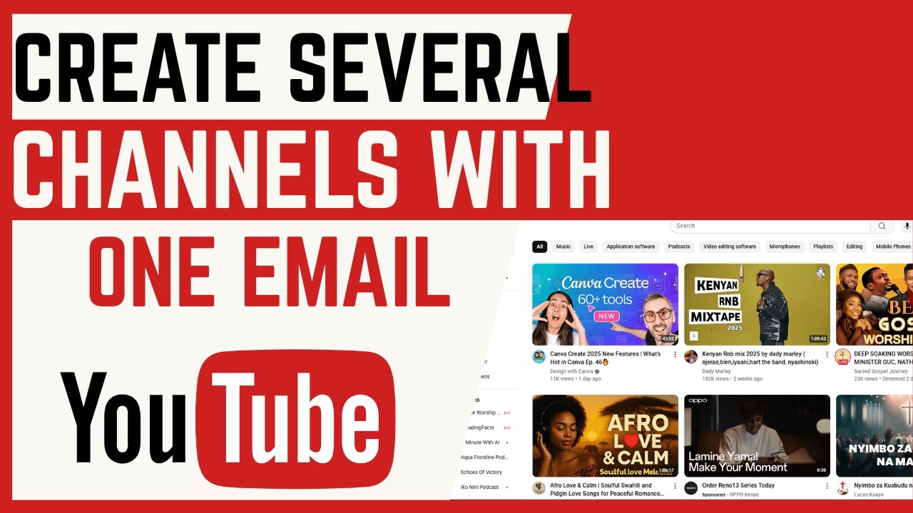 Video thumbnail for How To Create Multiple Channels Using One Email