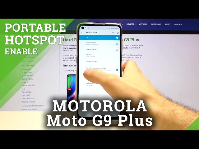 Video thumbnail for How to Enable Portable Hotspot on MOTOROLA G9 Plus – Use Portable Hotspot