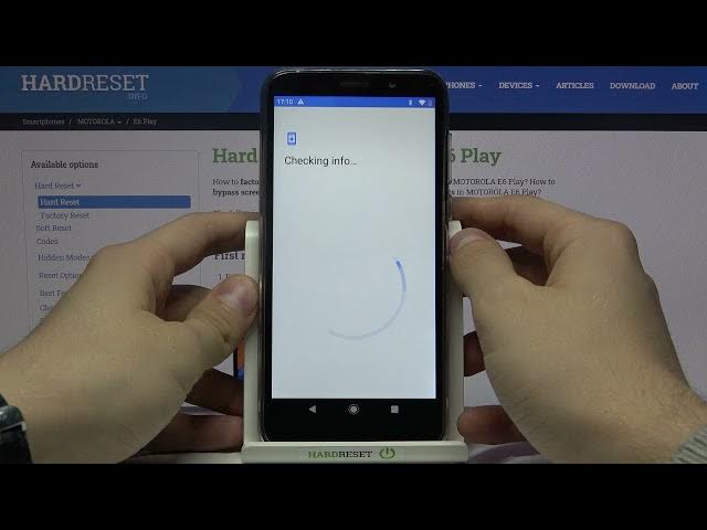 Video thumbnail for How to Add / Remove Google Account in MOTOROLA E6 Play – Manage Google Account