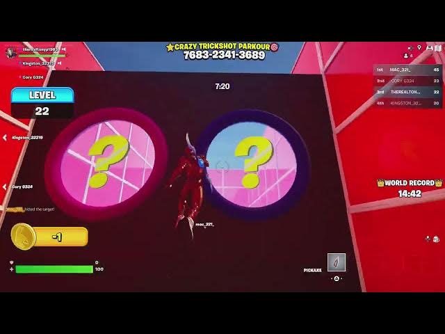 Video thumbnail for Fortnite trick shots!!!😲