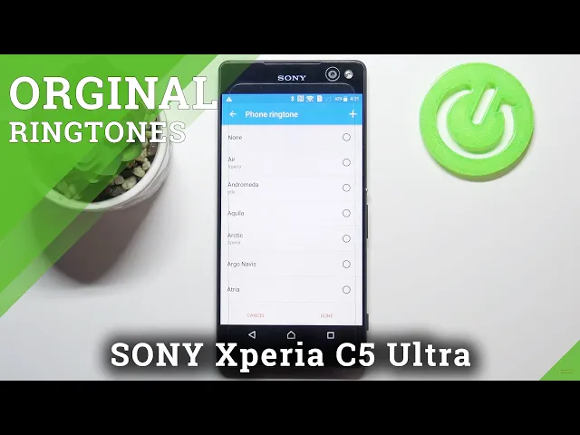 Video thumbnail for How to Change Ringtone in SONY Xperia C5 Ultra – List of Ringtone