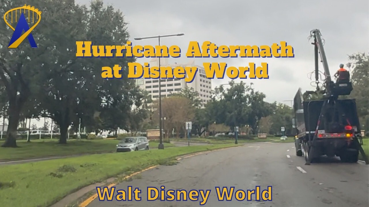 Video thumbnail for Driving on Disney World Property After Hurricane Milton