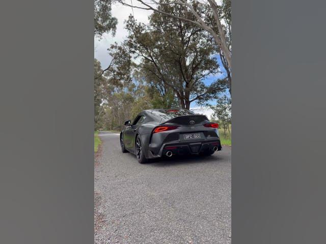 Video thumbnail for 2025 Toyota Supra Track Edition revs and launch! #ToyotaSupra #SupraTrackEdition #2025Supra #Revs